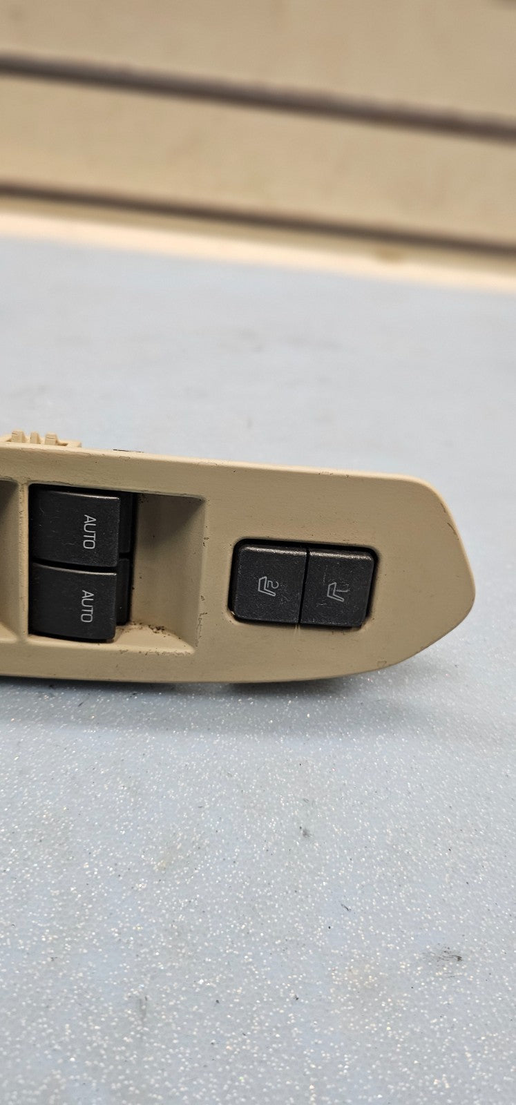 🔥09-12 Lincoln MKS MKT Left Driver Master Power Door Window Control Switch Tan