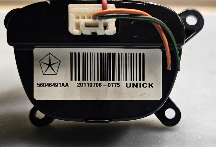 🔥11-14 Chrysler 200 Avenger Dash Center Display Clock Analog Assembly Black OEM