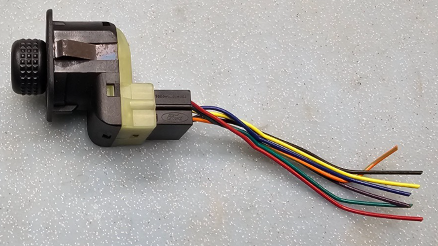 🔥01-07 Ford Escape Mercury Mariner Power Mirror Control Switch Black OEM