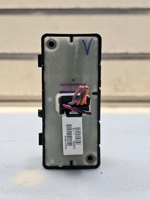 🔥07-10 Sebring Passenger Right Front Window Door Switch Assembly Black OEM