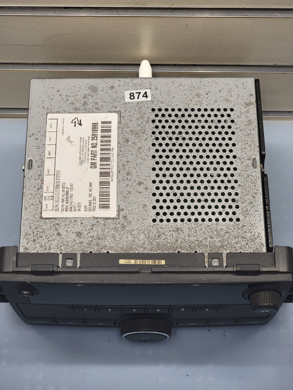 🔥2007-2013 GMC Chevrolet Truck Van AM FM Radio UM7 - GM 25918998