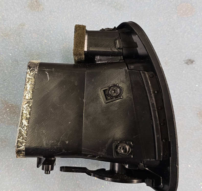 01-06 Acura MDX Dash Left Driver Master Air Vent Filter Heater Conditioner Black