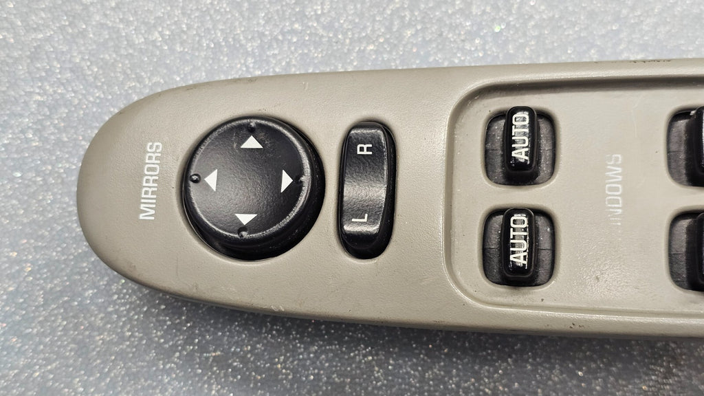 🔥00-05 Buick Lesabre Left Driver Master Power Window Switch Assembly Tan OEM