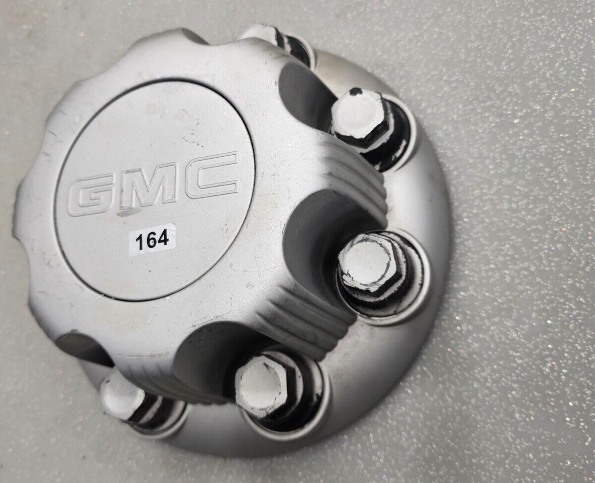 99-04 Chevy Silverado GMC Sierra Front Rear Wheel Center Cap Hub Cap Cover 6 Lug