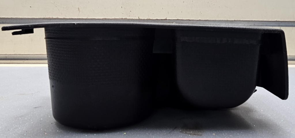 🔥08-12 CHEVROLET MALIBU CENTER CONSOLE CUP HOLDER INSERT ASSEMBLY BLACK OEM