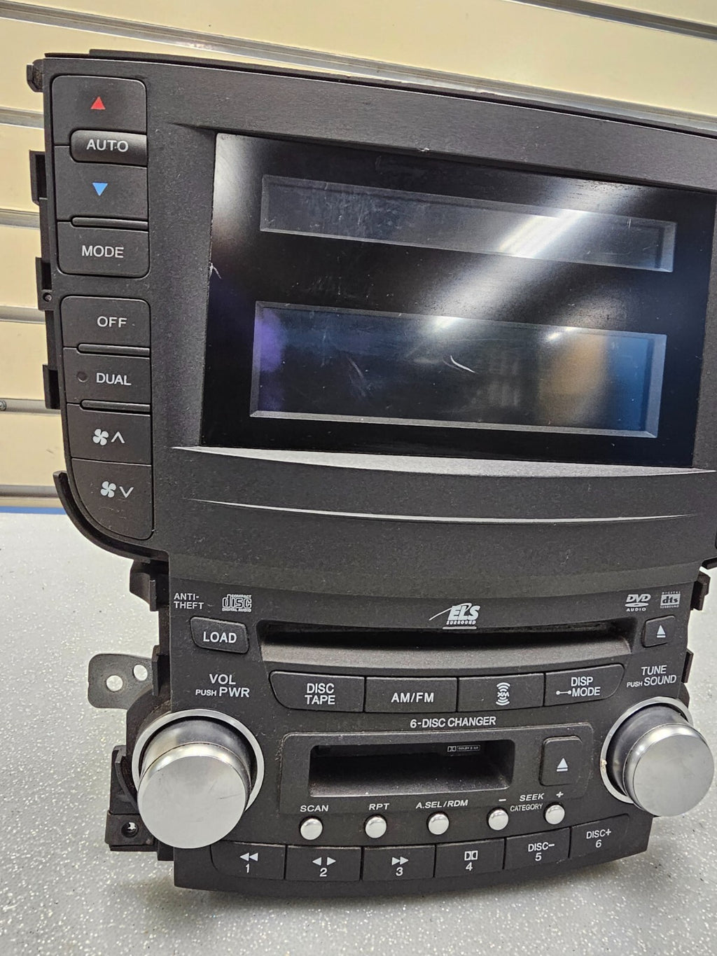 🔥04-06 ACURA TL NAVIGATION AM FM CASSETTE 6 CD DVD PLAYER DISPLAY SCREEN OEM
