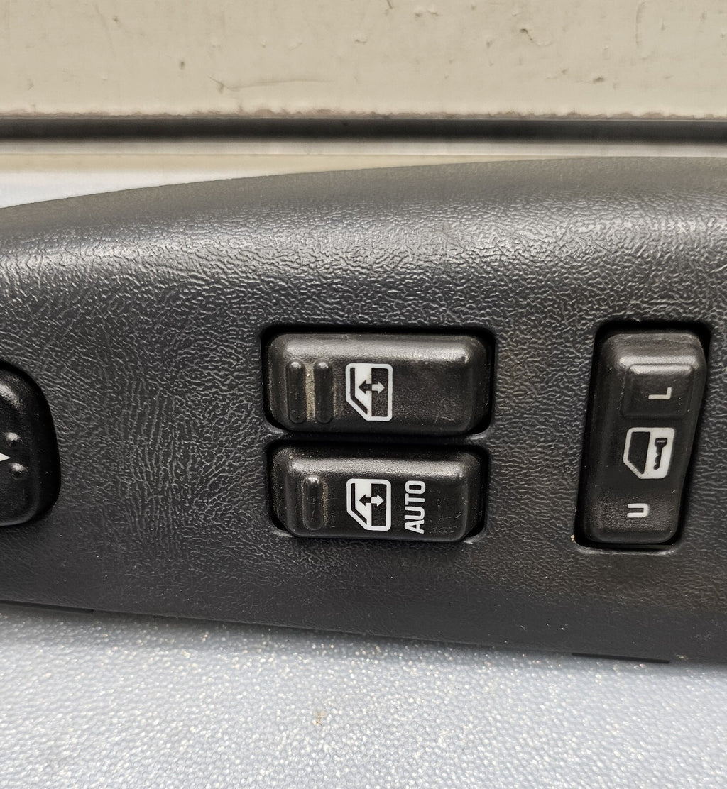99-02 Silverado SIERRA Door Master Power Window Switch LEFT Driver GRAPHITE WS3