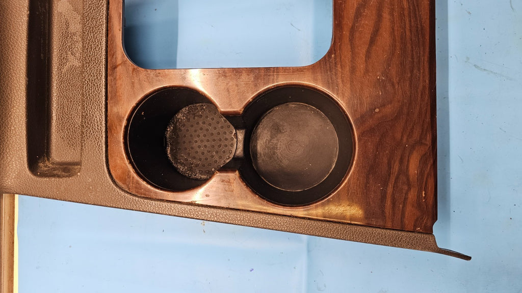 🔥08-09 Taurus Automatic Gear Shifter Shift Bezel Cup Drink Holder Black/Wood