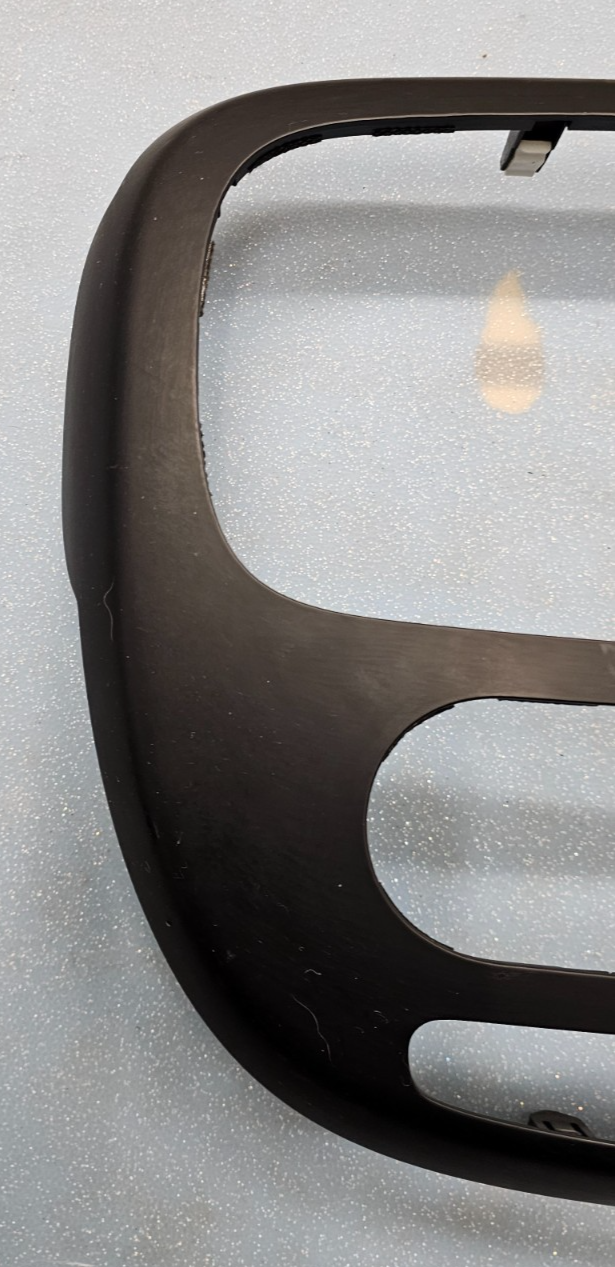🔥14-16 Kia Soul Climate Control Radio Trim Cover Hood Bezel BLACK OEM