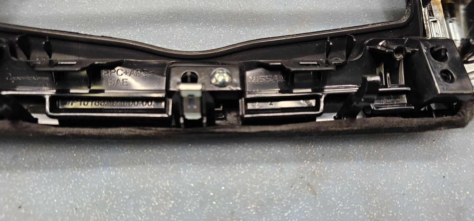 🔥09-14 NISSAN Maxima Dash Display Navigation Control Bezel Trim Panel Black OEM