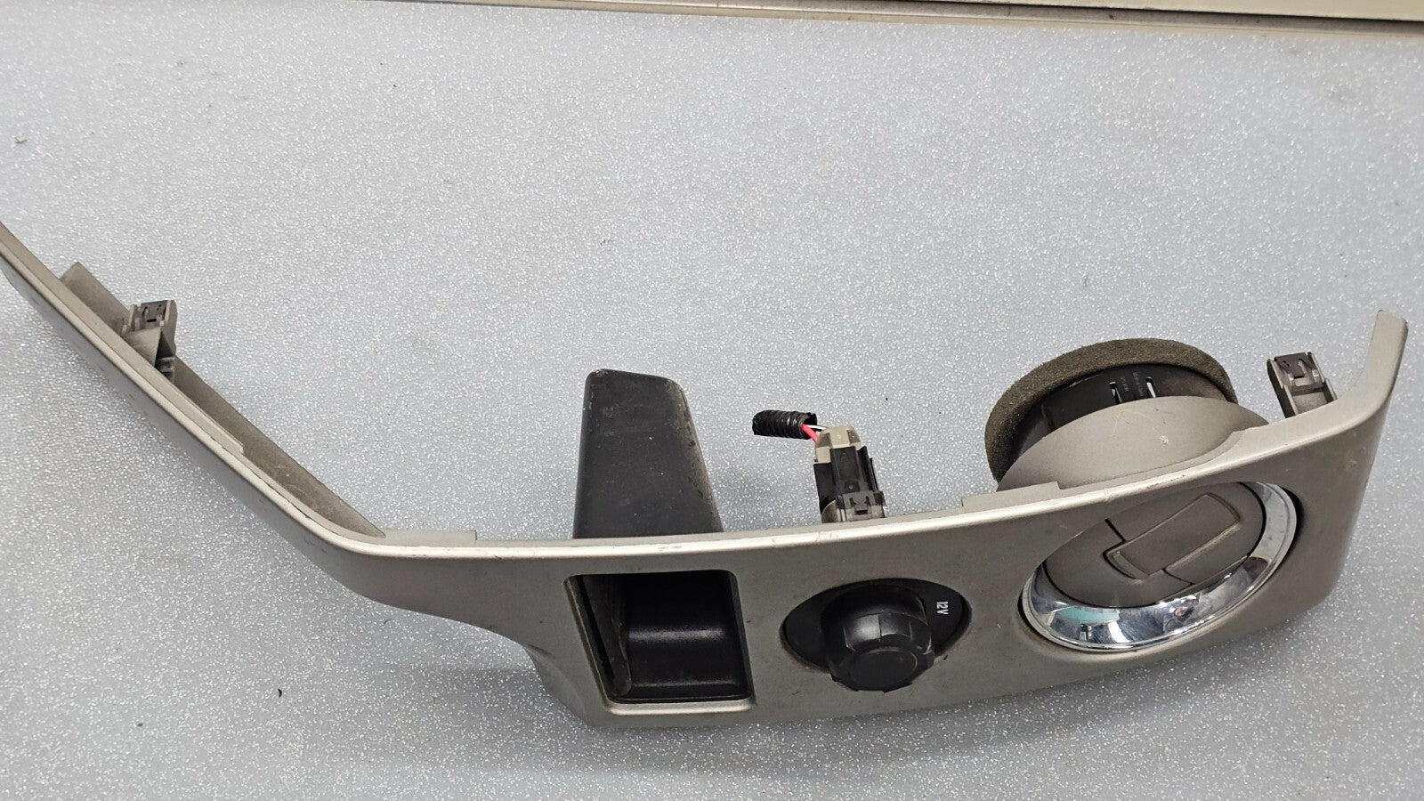 🔥09-14 Ford F150 Dash Right Passenger Air Vent Heater AC A/C Panel silver OEM
