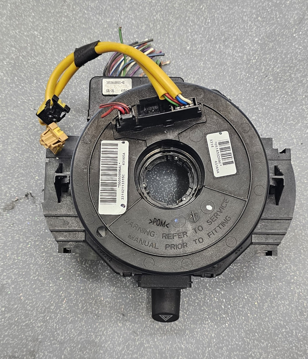 🔥05-07 Jeep Grand Cherokee 06-08 Commander Clock spring Spiral Cable Reel OEM