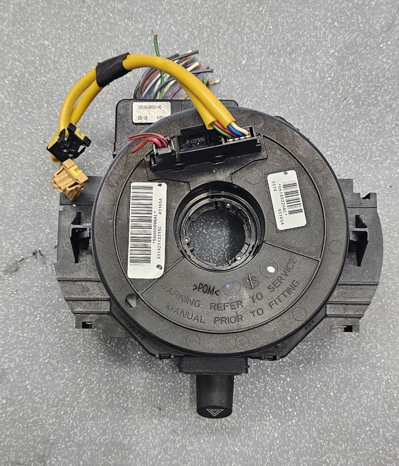 🔥05-07 Jeep Grand Cherokee 06-08 Commander Clock spring Spiral Cable Reel OEM