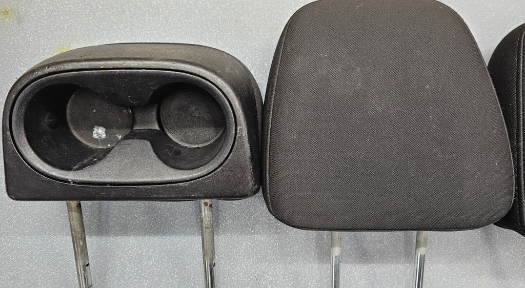 🔥2011-2020 DODGE JOURNEY REAR 2ND ROW SEAT HEADREST HEAD REST BLACK CLOTH OEM