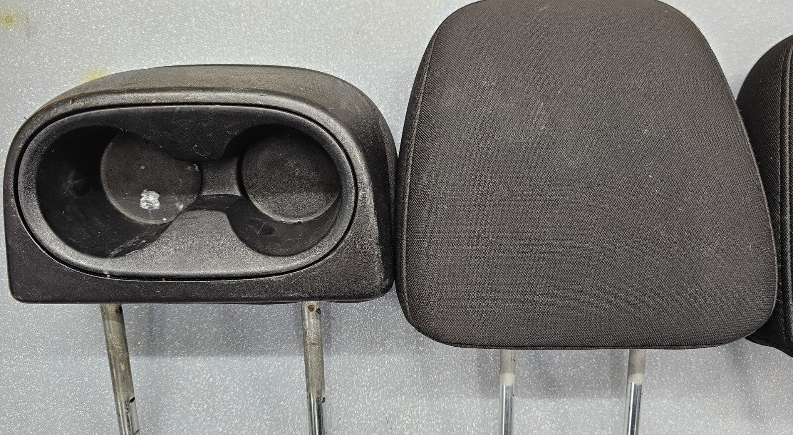 🔥2011-2020 DODGE JOURNEY REAR 2ND ROW SEAT HEADREST HEAD REST BLACK CLOTH OEM