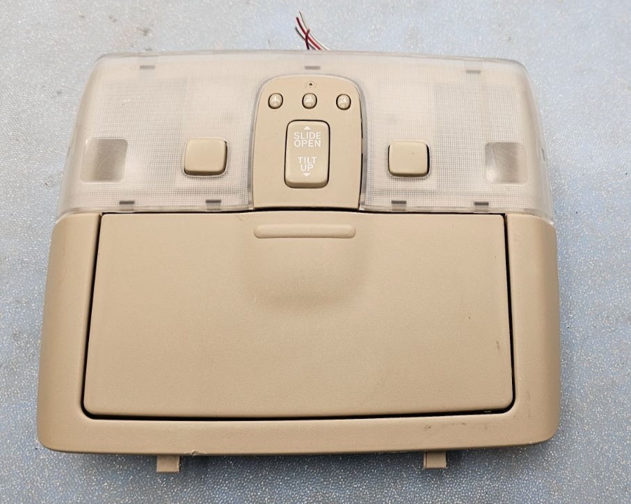 🔥02-03 Lexus ES300 04-06 ES330 Overhead Console Dome Map Light Assembly Tan OEM