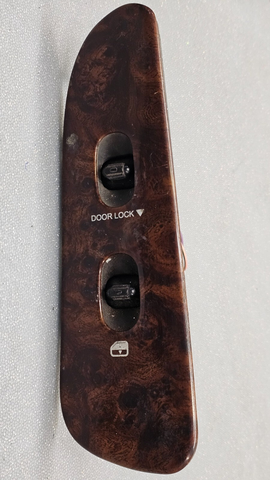 00-10 Dodge Ram Chrysler 300M Sebring Front Right Passenger Window Switch Wood