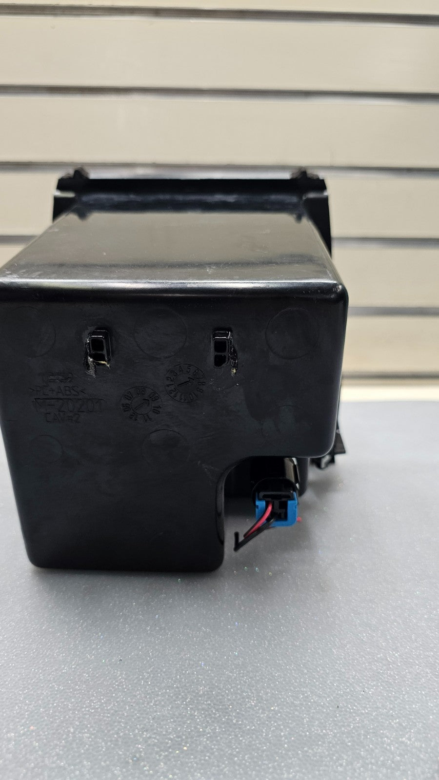 🔥07-12 Nissan Altima Compartment Center Console Storage Bin Woodgrain OEM