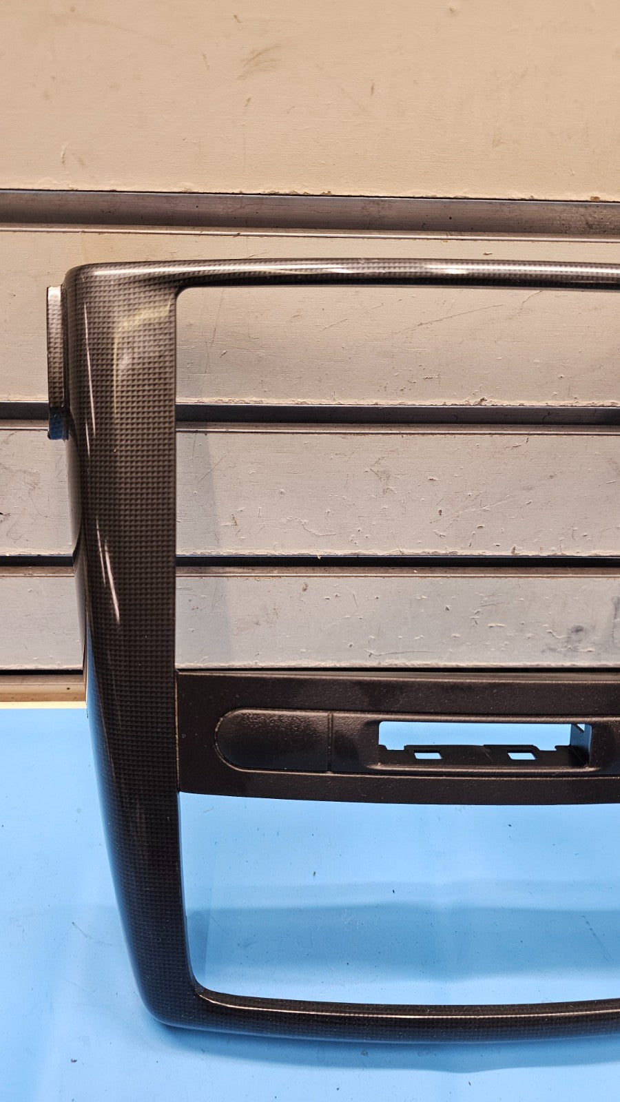 🔥05-10 COBALT DASH CLIMATE CONTROL RADIO STEREO BEZEL PANEL CARBON FIBER BLACK