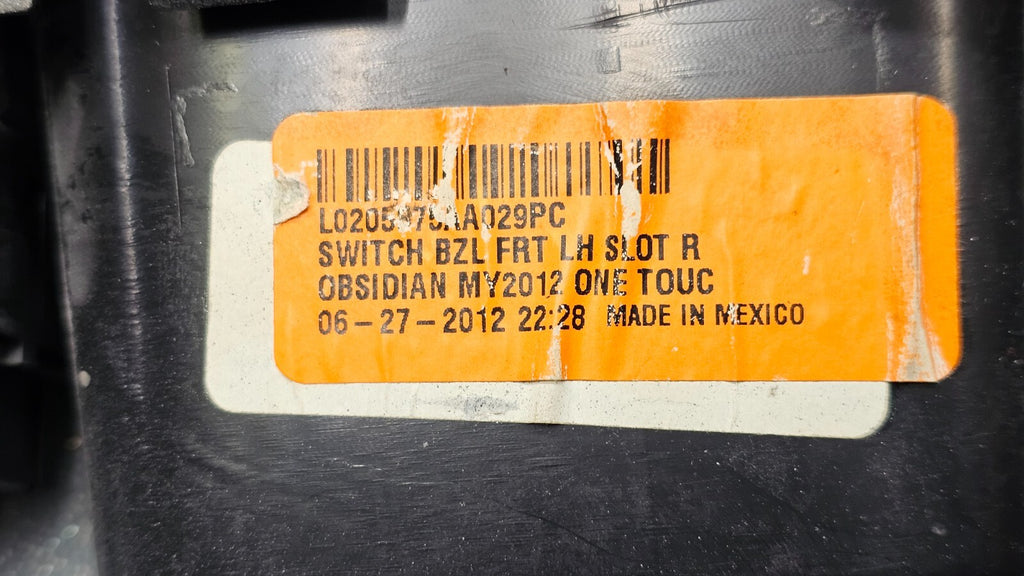 🔥06-09 Fusion Explorer Milan Left Driver Master Power Window Switch Gray