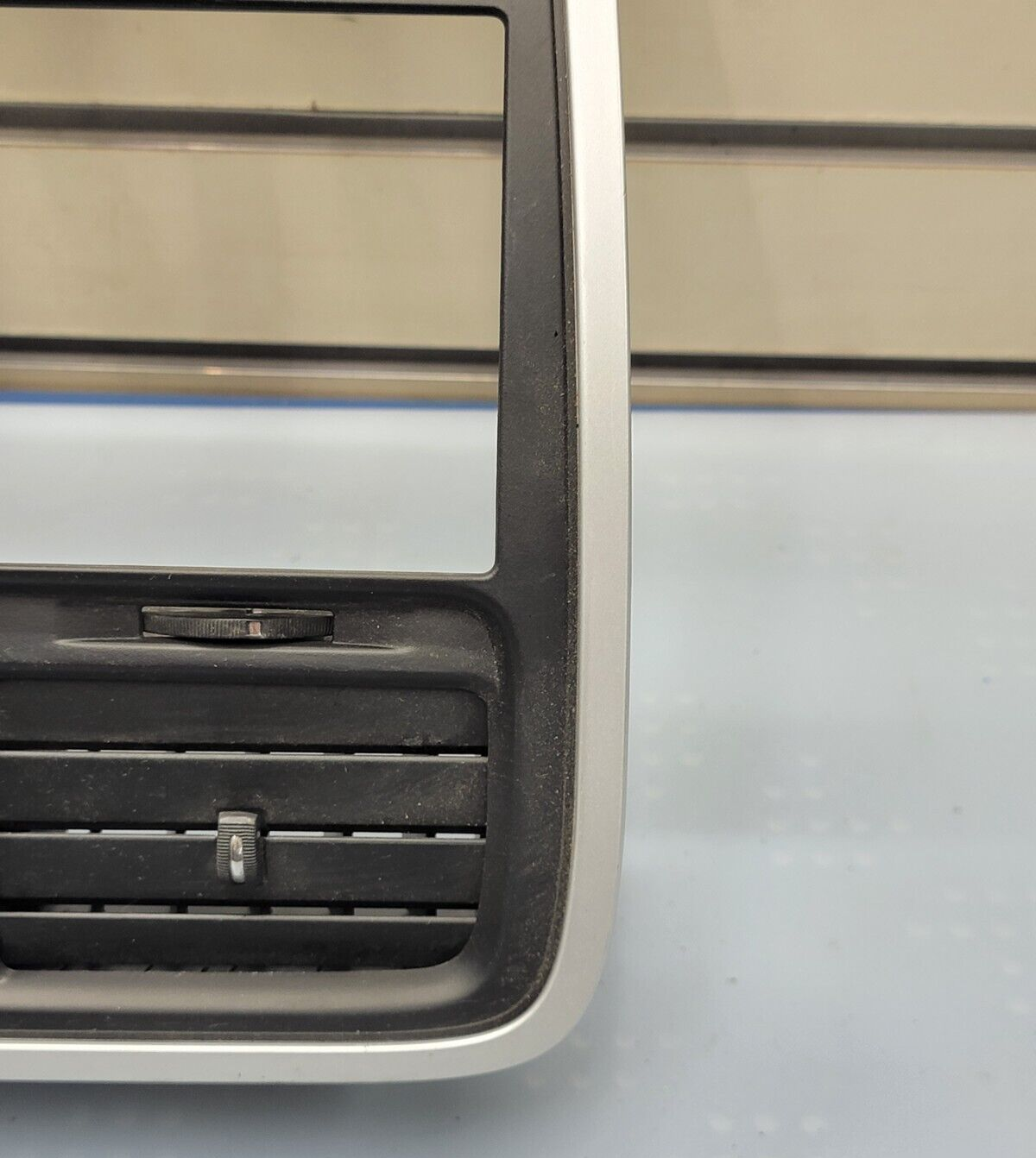 🔥10-12 Dodge Caliber Center Dash Radio Climate Control Bezel Trim Panel BLACK