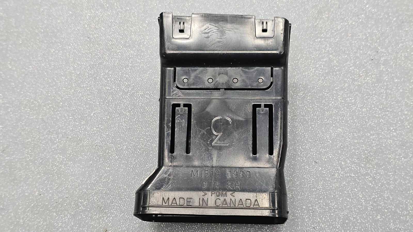 🔥04-12 Chevrolet Colorado GMC Canyon Dash Right Passenger Air Vent Heater Black
