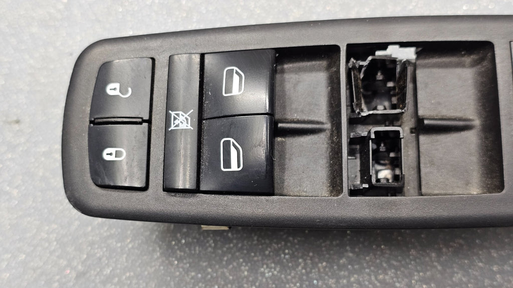 09-12 Dodge Ram 1500 2500 Left Driver Master Power Window Switch Assembly Black