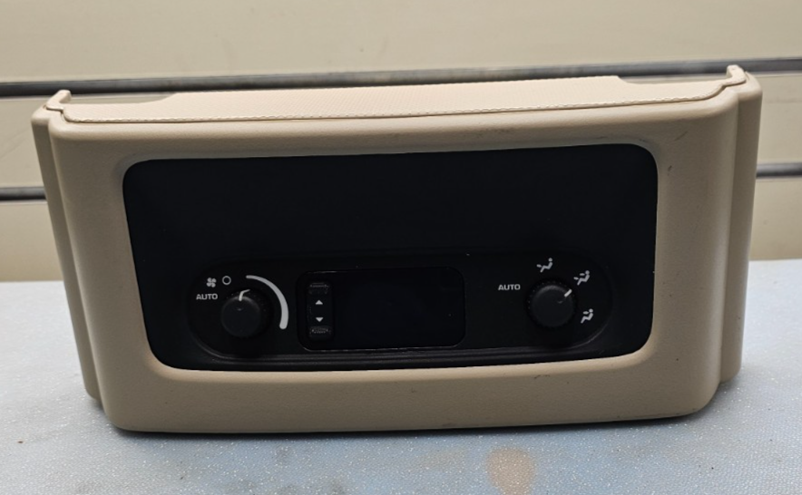 🔥05-07 Dodge Caravan Town Country Rail Mounted Climate Control OEM TAN