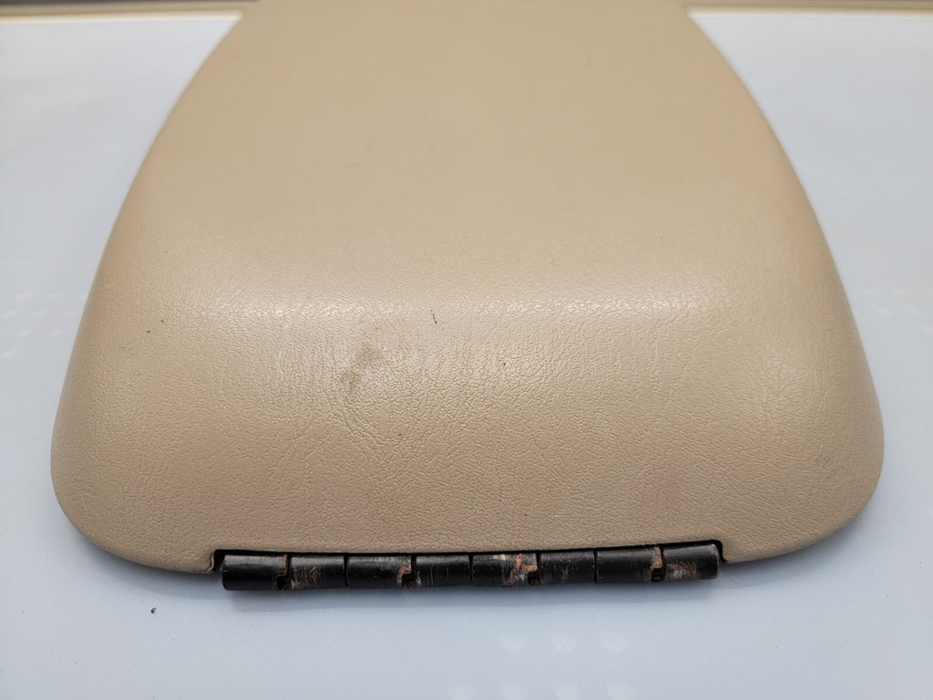 🔥99-07 Ford Excursion F250 F350 Front Center Console Lid TAN OEM