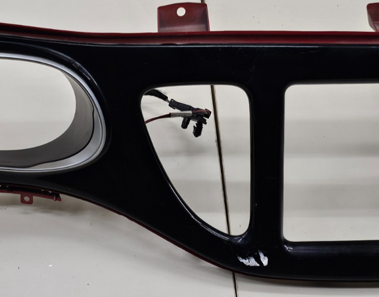 🔥13-16 Dodge Dart Instrument Cluster Spedometer Radio Bezel Trim Black OEM
