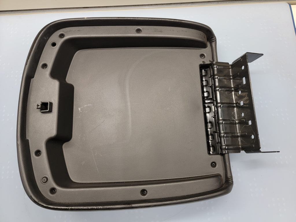 🔥07-13 Chevy Tahoe, Suburban, Yukon Leather Console Lid Armrest Cover BLACK JS5