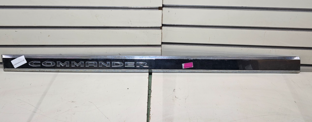 🔥06-10 Jeep Commander Front Left Driver Chrome Door Molding Trim Panel Silver