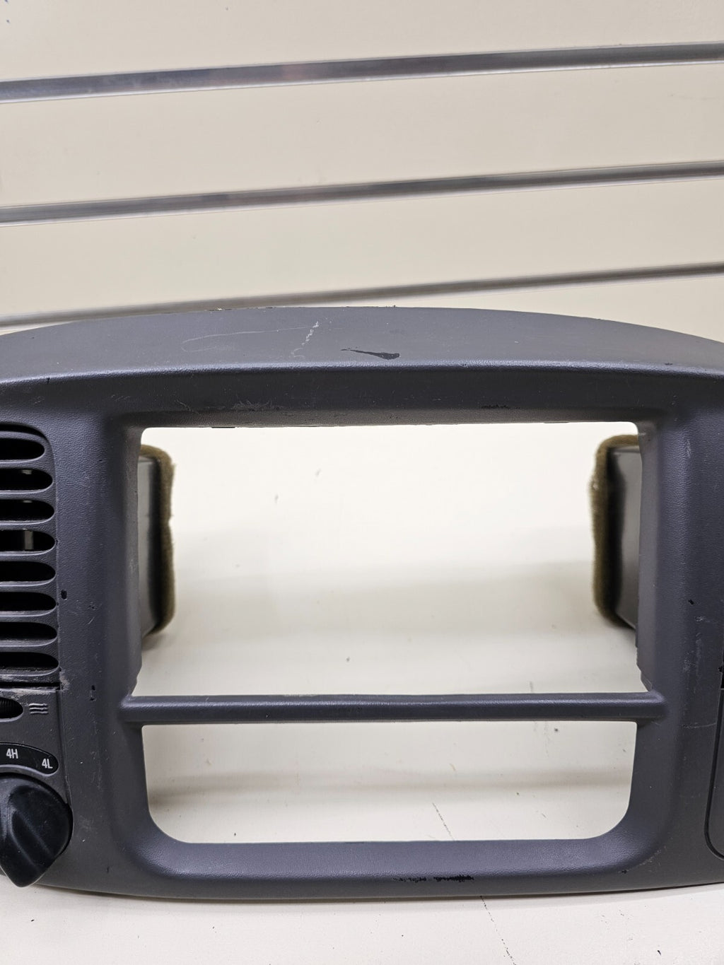 🔥97-03 Ford F150 Center Dash Radio Climate Trim Surround BEZEL Panel Line GRAY