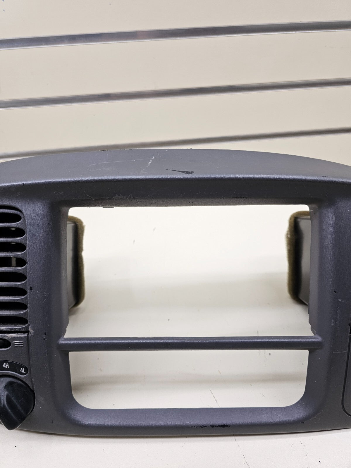 🔥97-03 Ford F150 Center Dash Radio Climate Trim Surround BEZEL Panel Line GRAY