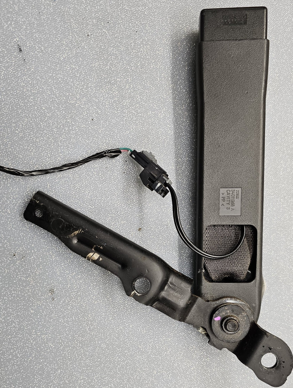 🔥2009-2016 Chevy Impala Front Left Driver Seat Belt Buckle Assembly Black