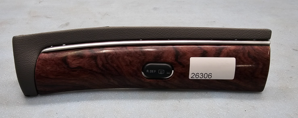 🔥95-02 Grand Marquis Rear Defrost Switch Bezel Trip Panel Wood OEM