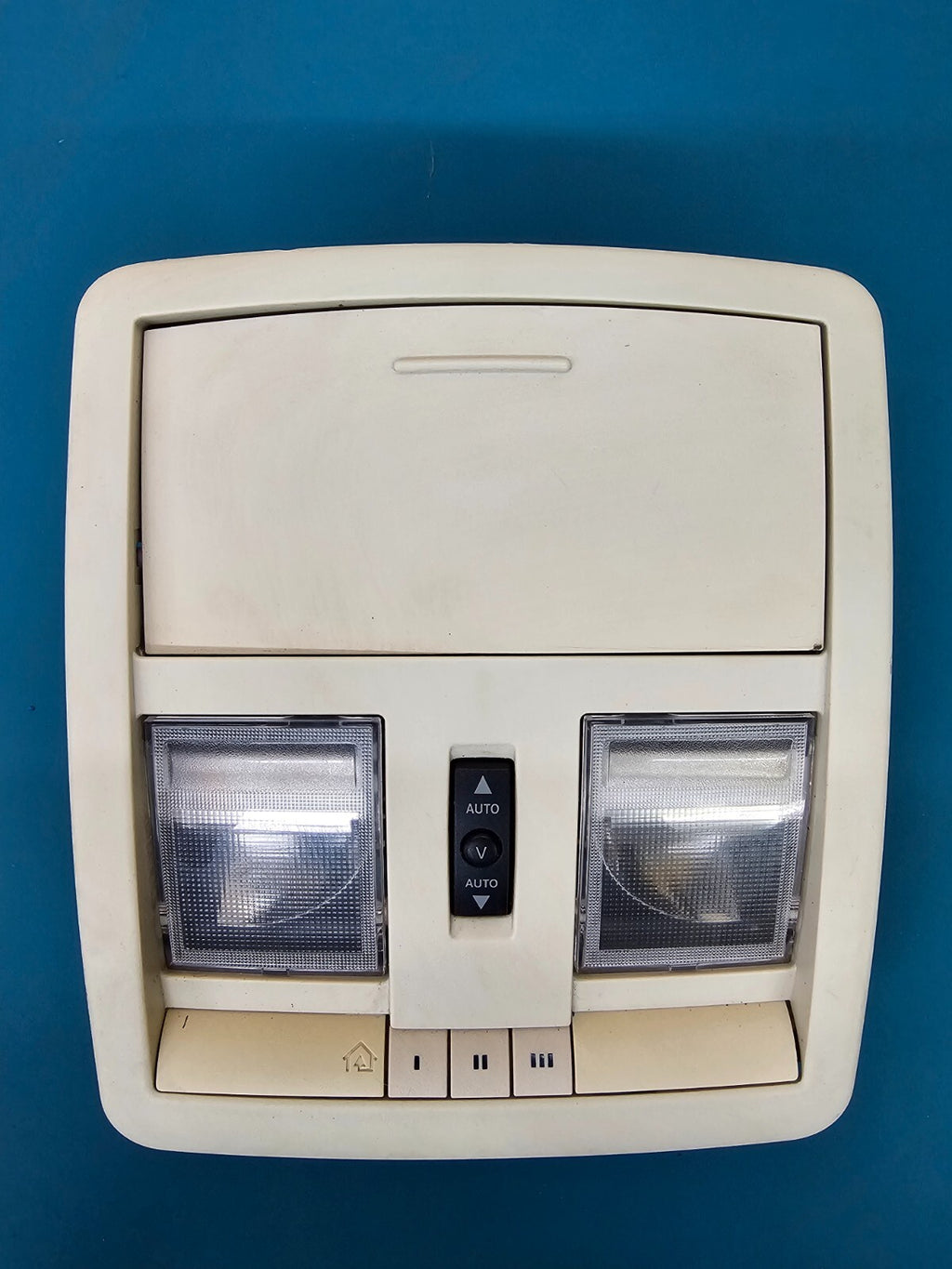 05-07 Dodge Charger 13-18 Challenger Overhead Console Dome Map Light Storage Tan