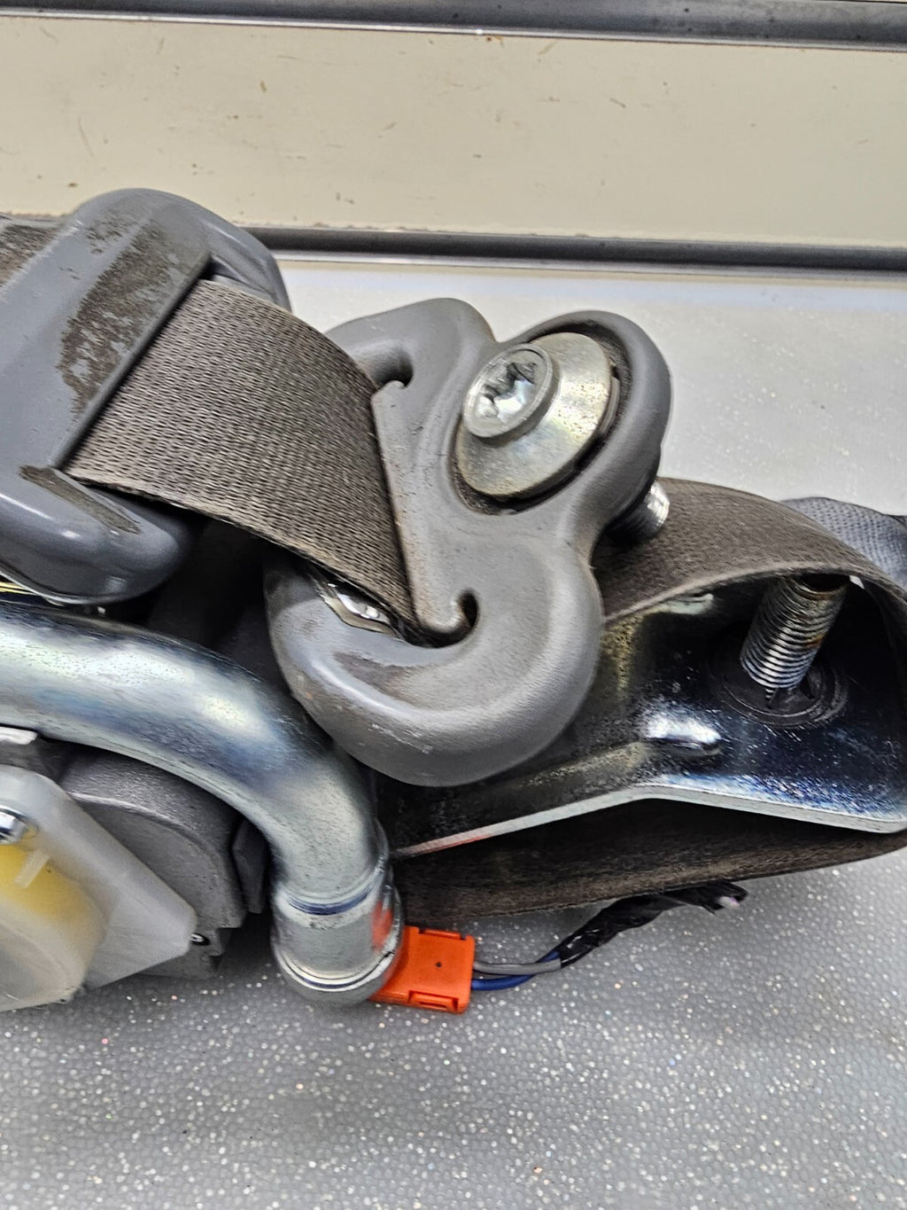 🔥09-14 Ford F 150 Front Left Driver Seat Belt Motorized Retractor Assembly Gray