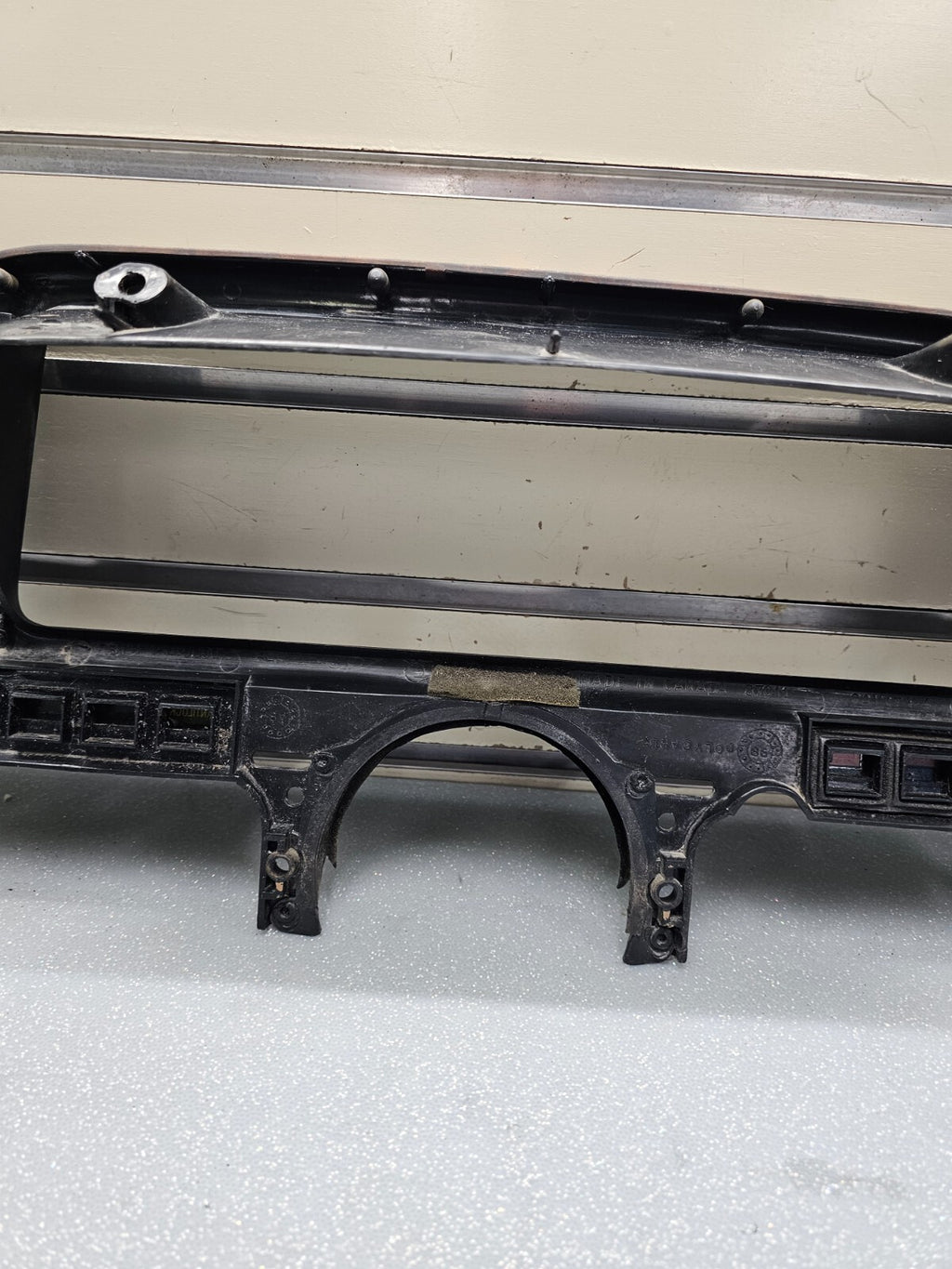 87-91 Ford F150 BRONCO Dash Instrument Cluster Bezel Speedo Gauge Trim Wood C11