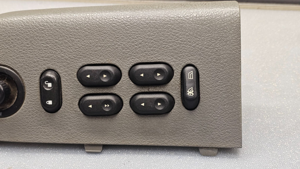 🔥04-08 Ford F150 Left Driver Master Door Window Power Switch Control Gray WS24