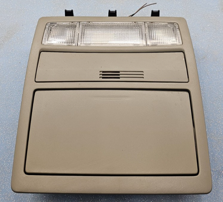 🔥07-11 Toyota Camry Overhead Console Dome Map Light Lamp Storage Assembly TAN