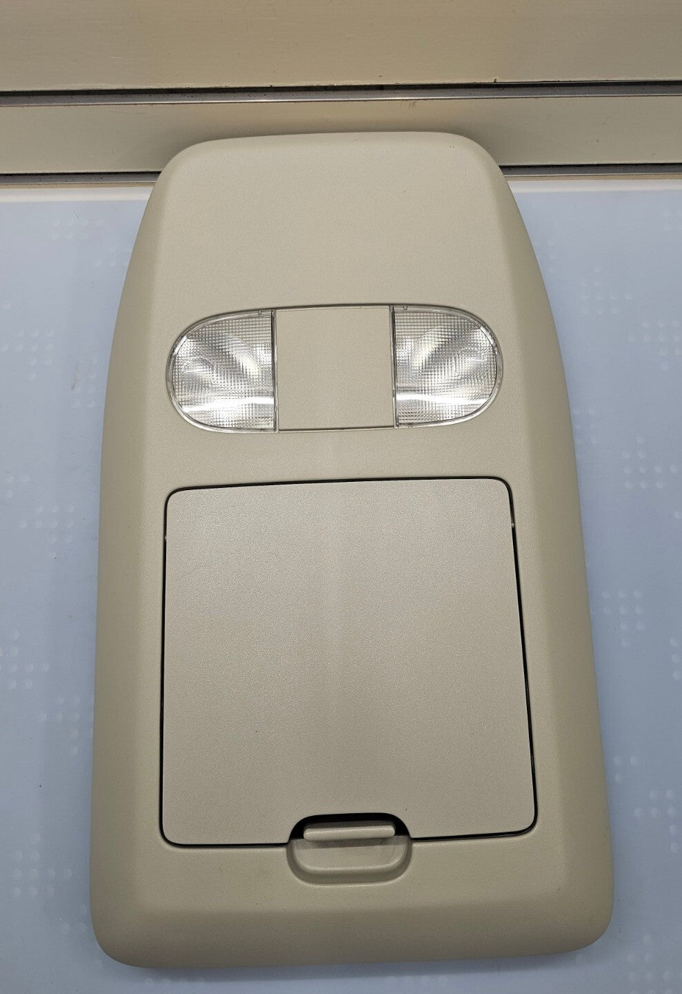 🔥04-08Ford F-150 Overhead Console DOME Map Light Roof🔴Storage Assembly GRAY 09