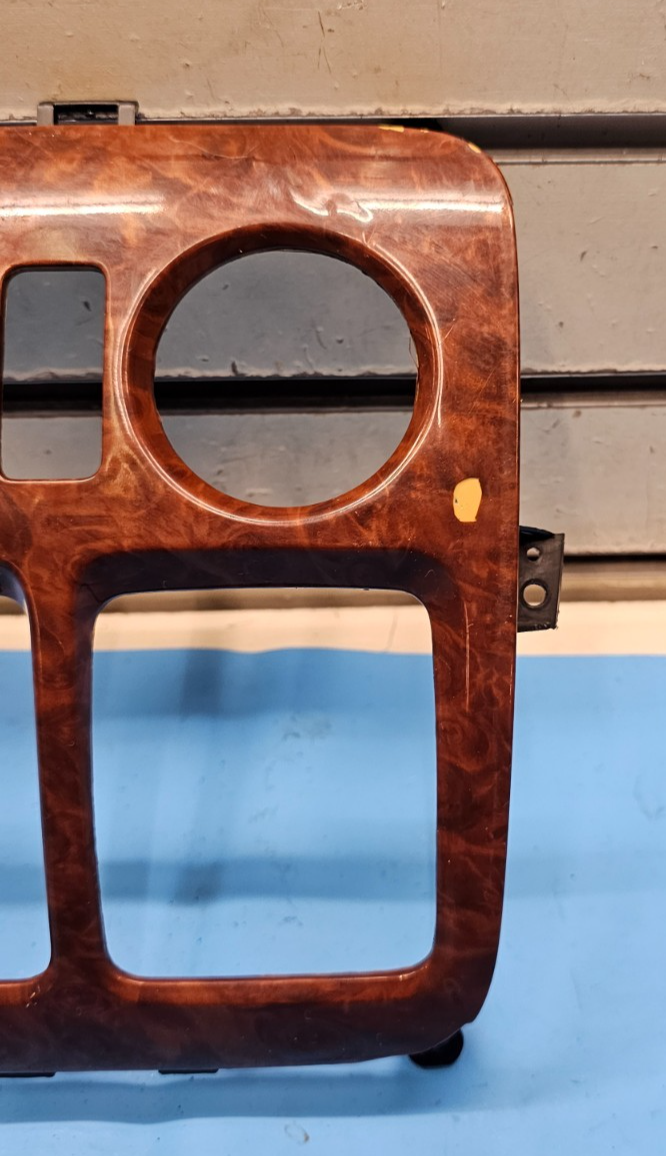 🔥01-06 Acura MDX Rear AC Climate Control Bezel Trim Woodgrain