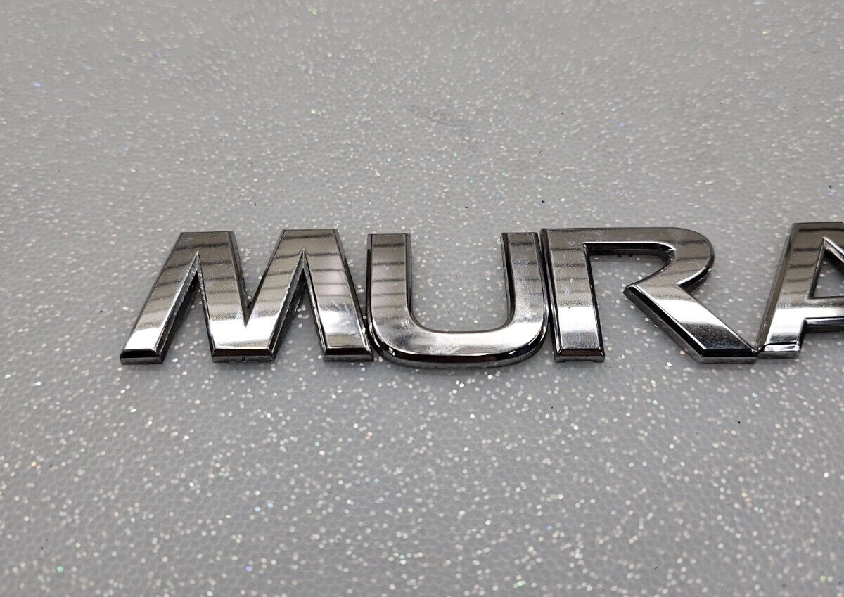 🔥2003-2007 Nissan Murano Emblem Logo Letters Badge Trunk Gate Rear Chrome OEM