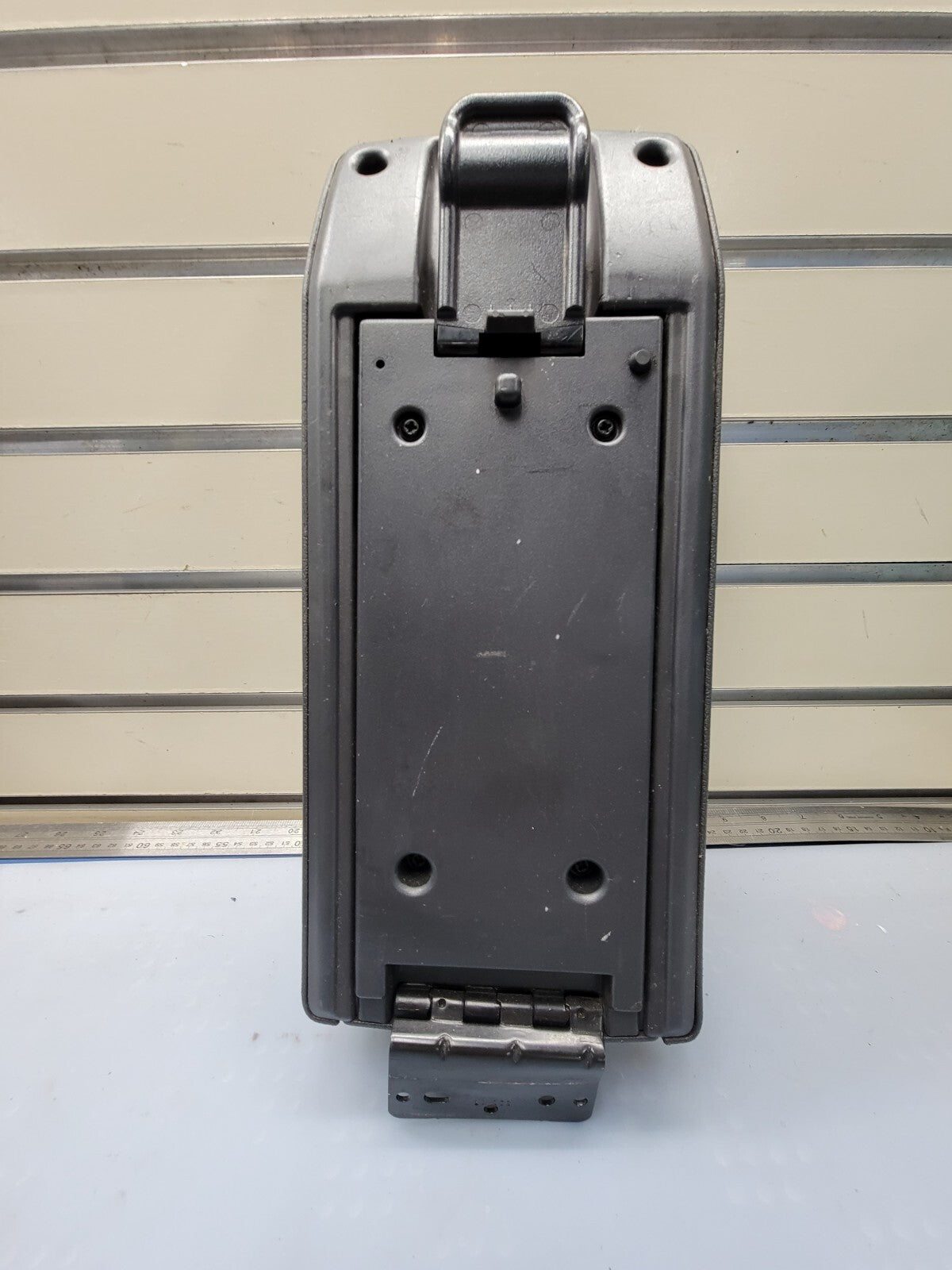 🔥07-08 Jeep Compass Patriot Center Console Lid Armrest Arm Rest Cover BLACK