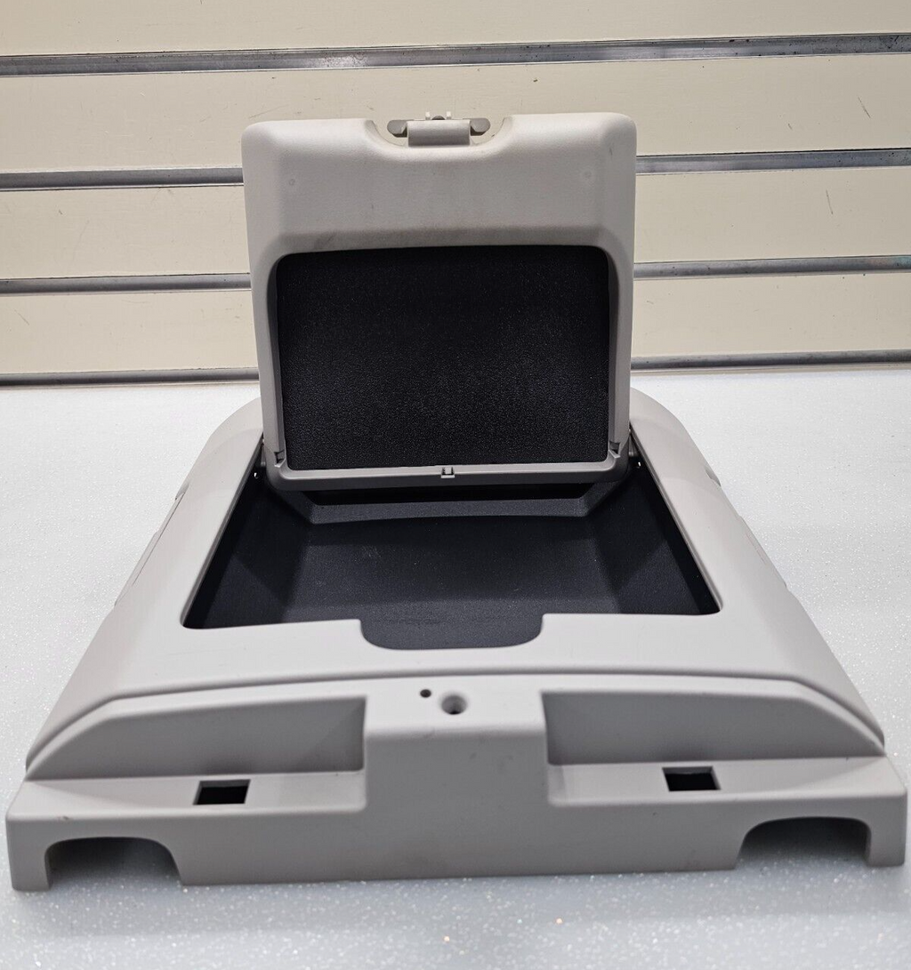 🔥04-08 Ford F150 Overhead Console SLIDING RAIL COMPARTMENT w/Storage GRAY 09