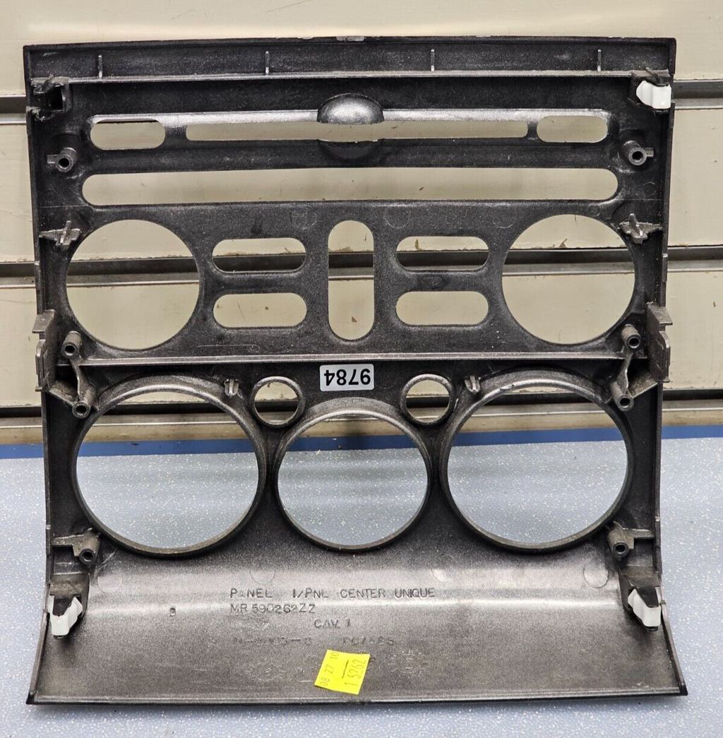 🔥06-08 Galant Dash AM FM Radio Display Stereo Climate Trim Panel Bezel Silver