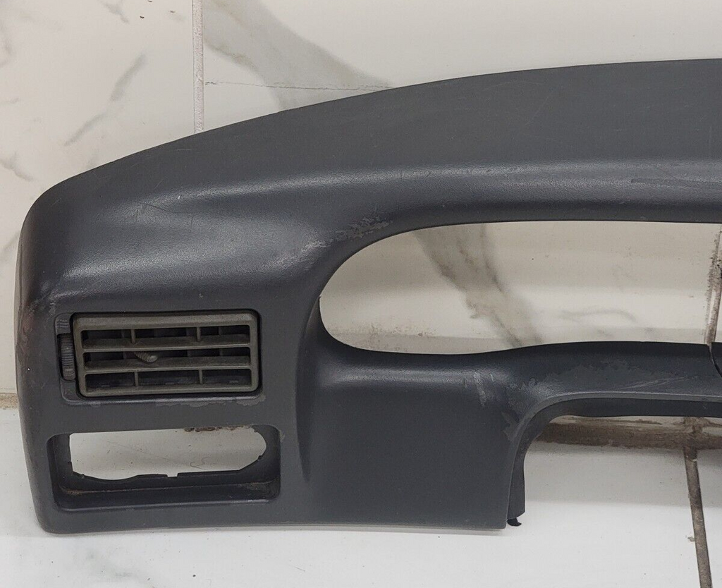 99-04 Ford F250 F350 Dash Instrument Cluster Speedometer Bezel Panel DK Gray C22