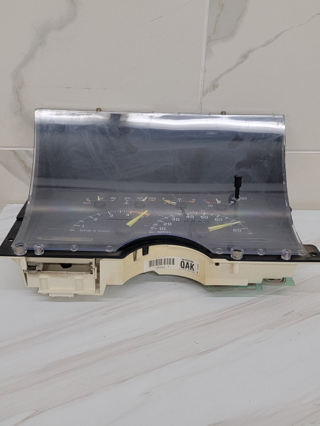🔥92-94 CHEVROLET Chevy GMC 1500 TRUCK DIESEL Spedometer/cluster Black