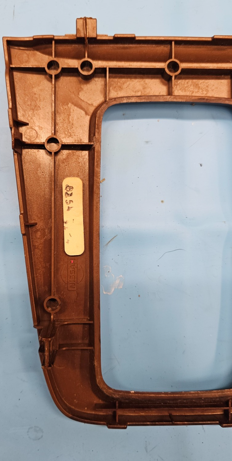 🔥98-01 Nissan Altima Sedan Gear Shifter Shift Plate Panel Bezel Trim Wood